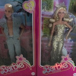 New Barbie Movie Denim Ken & Disco Barbie